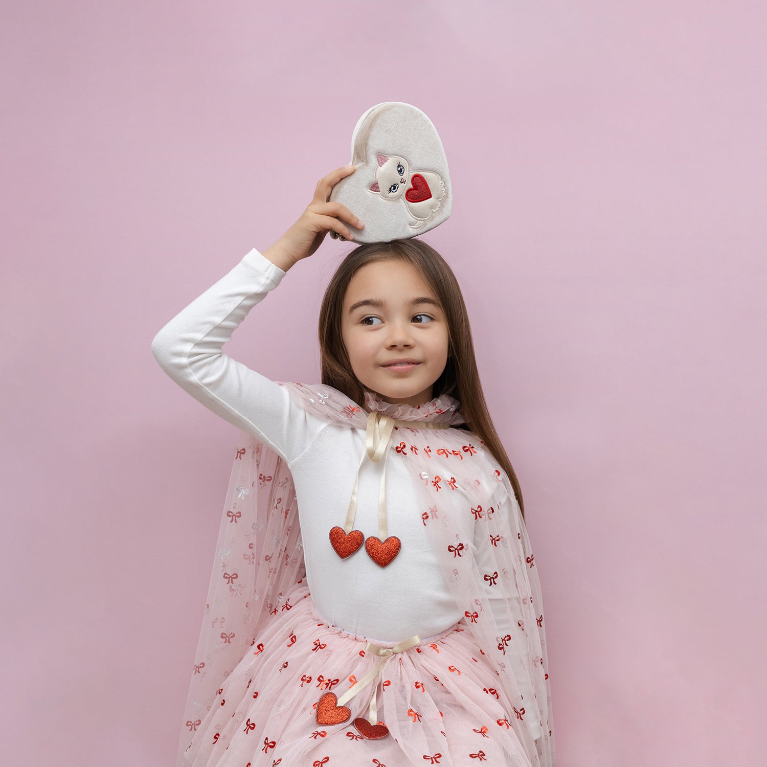 Mimi og Lula Skuldertaske Kitty Heart