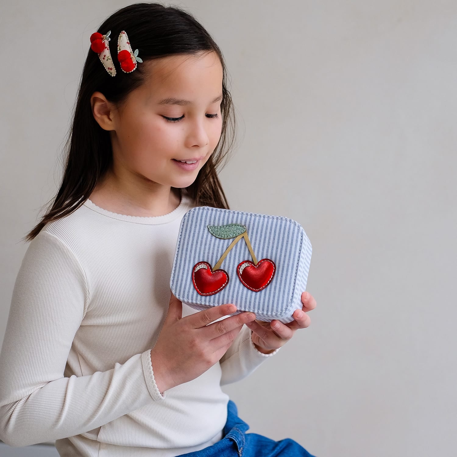 Mimi Og Lula Smykkeskrin Cherry Mon Cheri