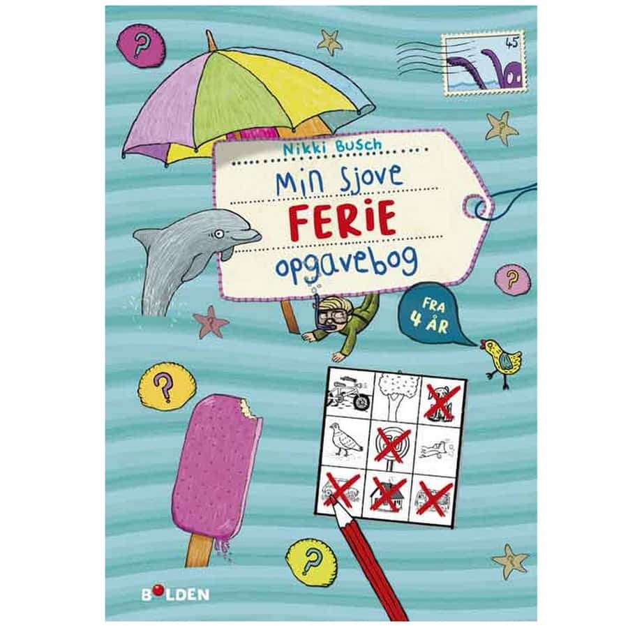 Min Sjove Ferie Opgavebog 4 År