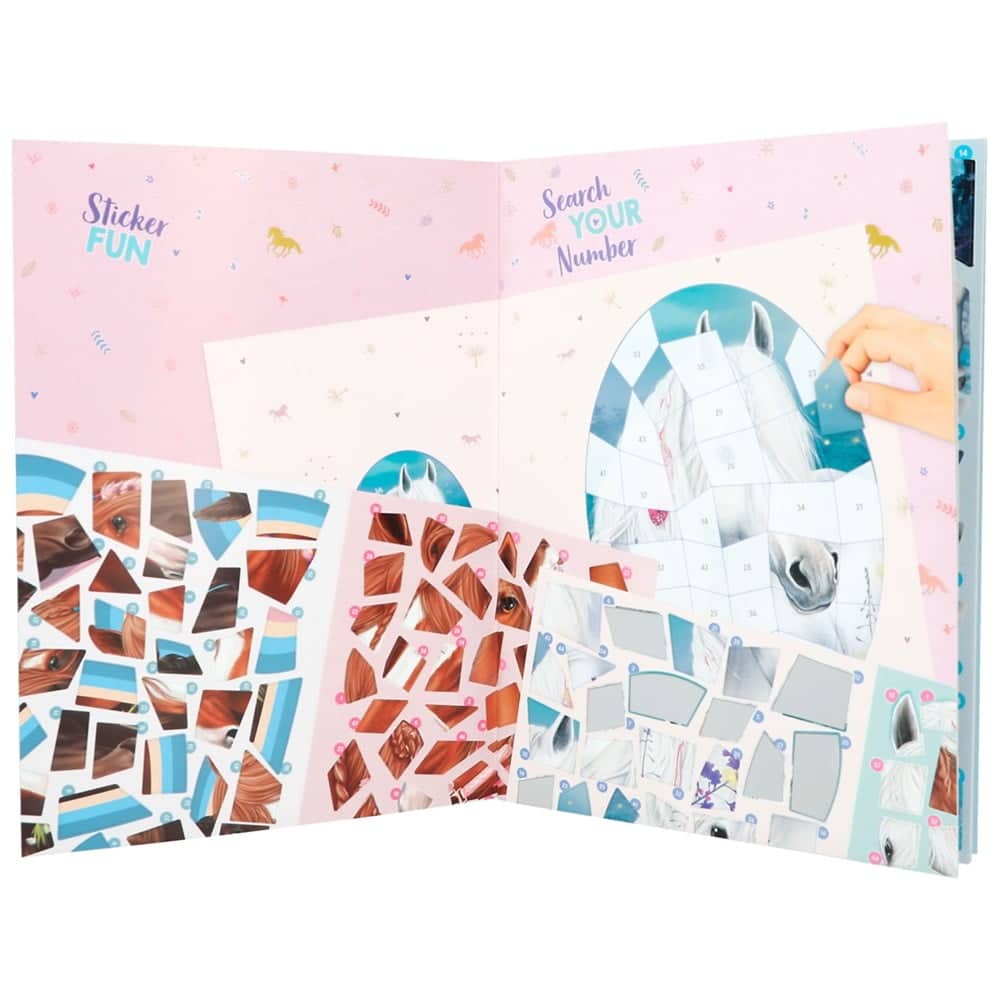 Miss Melody Klistermærkebog Med Tal