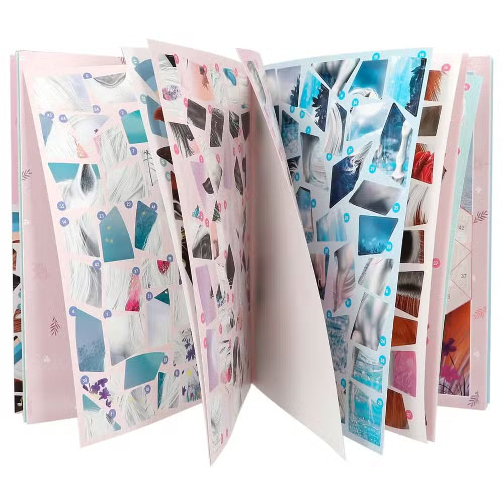 Miss Melody Klistermærkebog Med Tal