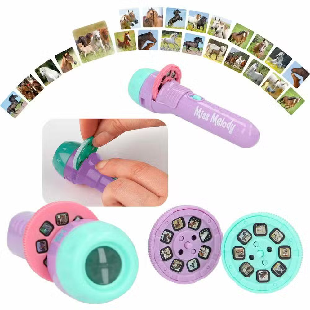 Miss Melody Lommelygte Med Lysbilleder