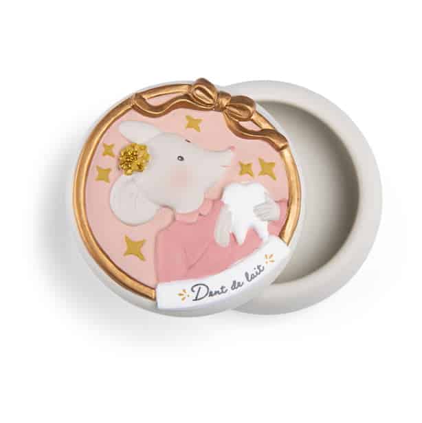 Moulin Roty Æske Til Mælketænder Hvid