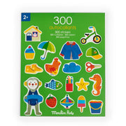 Moulin Roty Klistermærkebog 300 Stickers Les Popipop