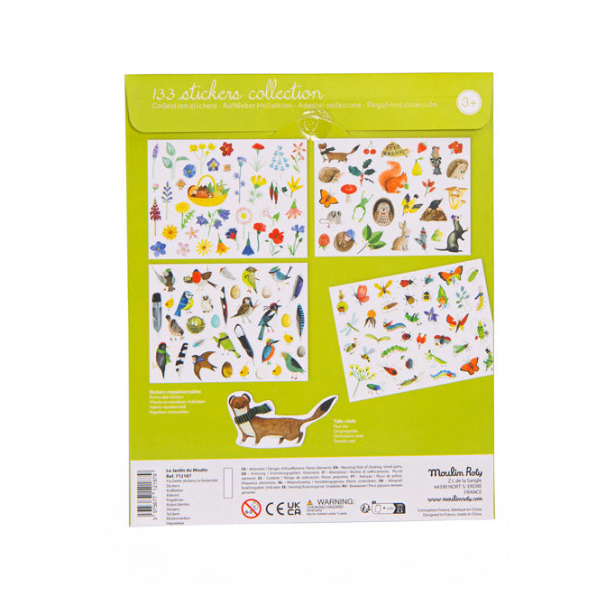 Moulin Roty Klistermærker Botanist