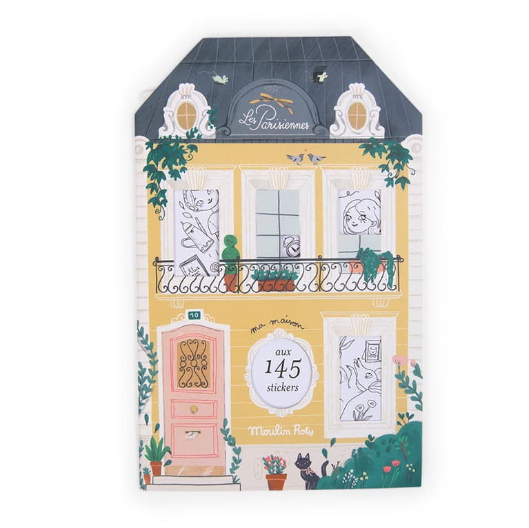 Moulin Roty Malebog Hus 145 Klistermærker