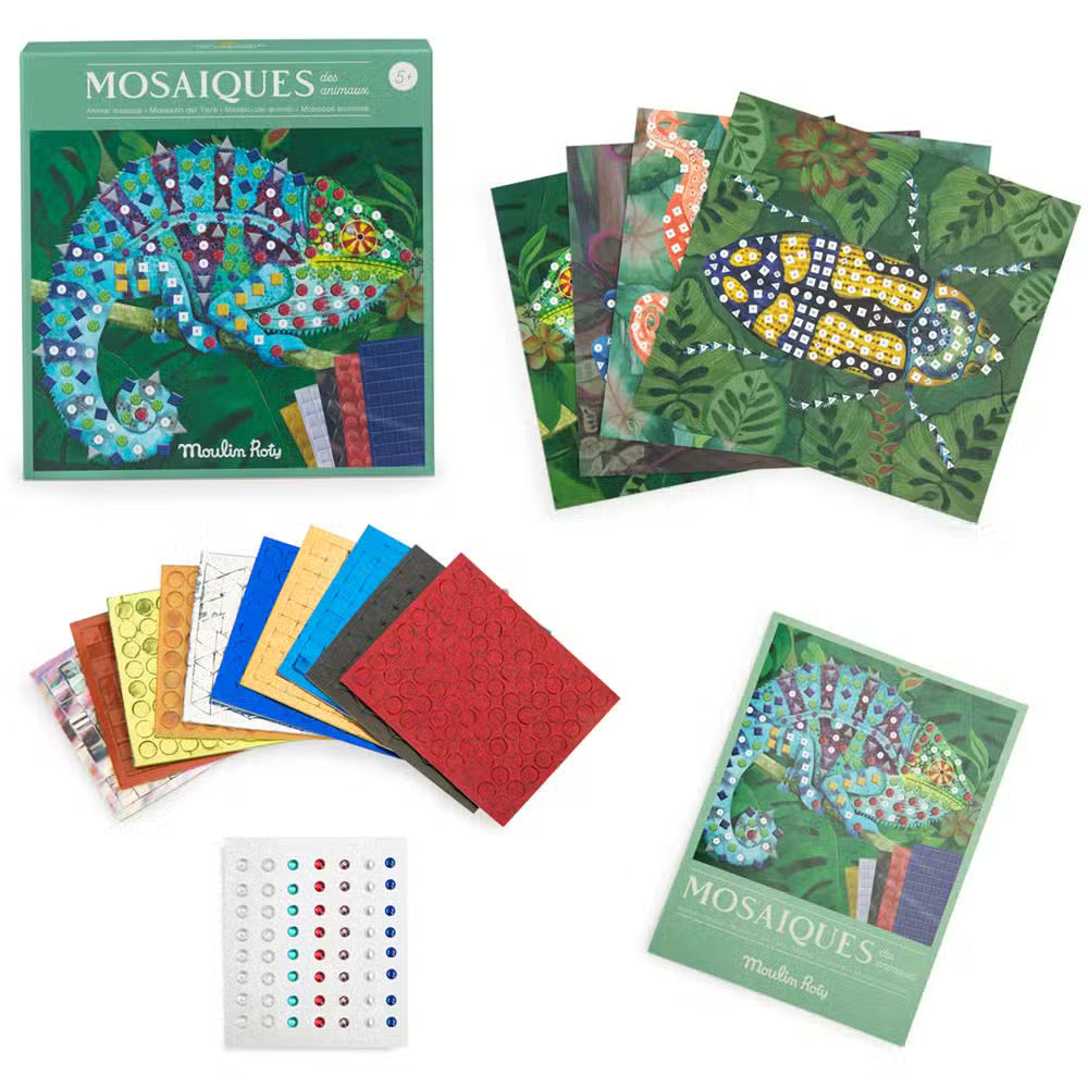 Moulin Roty Mosaik Dyremotiver