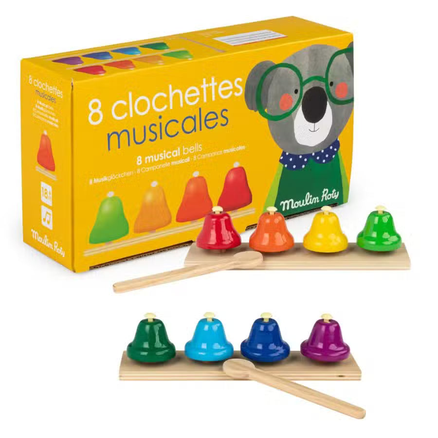 Moulin Roty Musikklokker Les Popipop