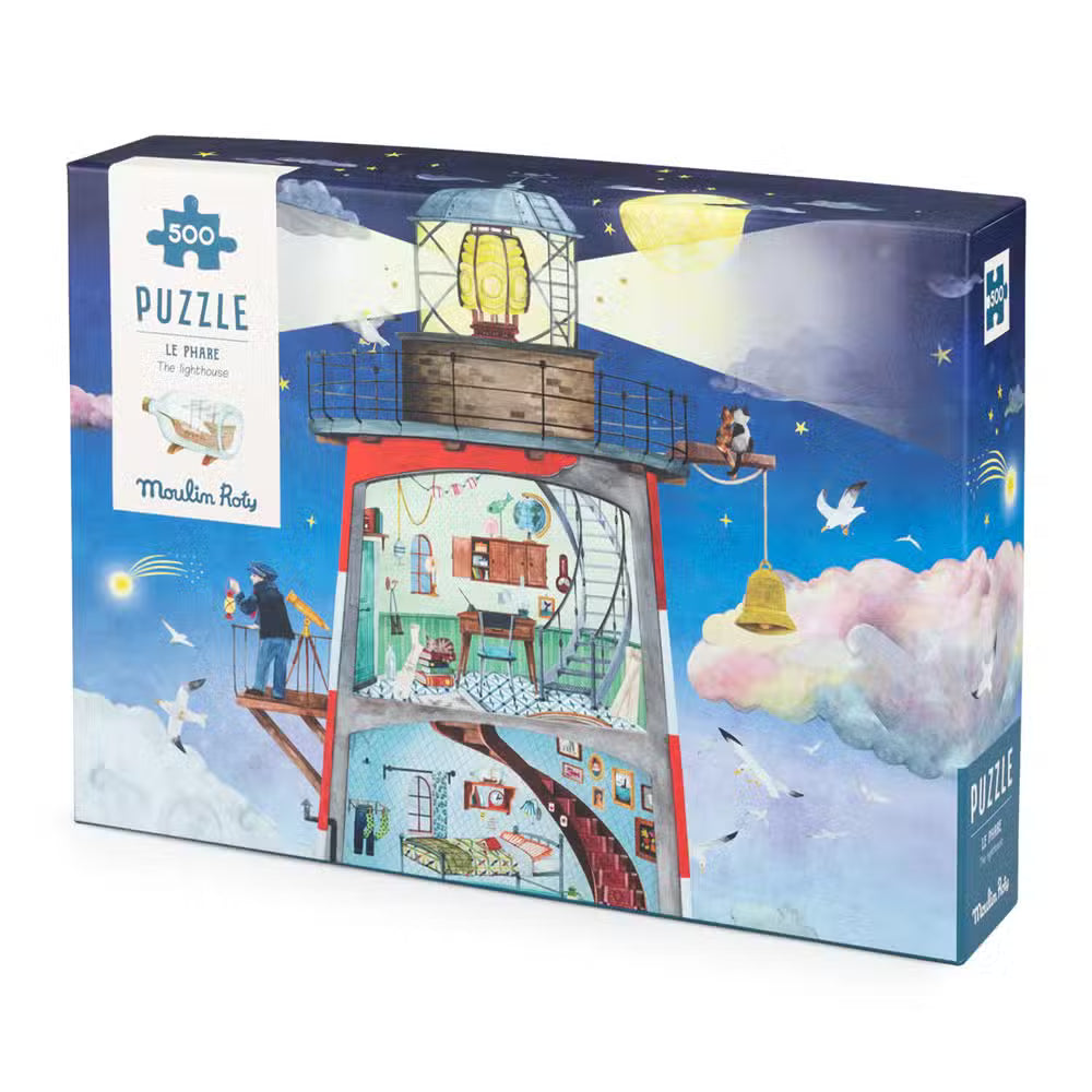 Moulin Roty Puslespil Fyrtårnet 500 Brikker