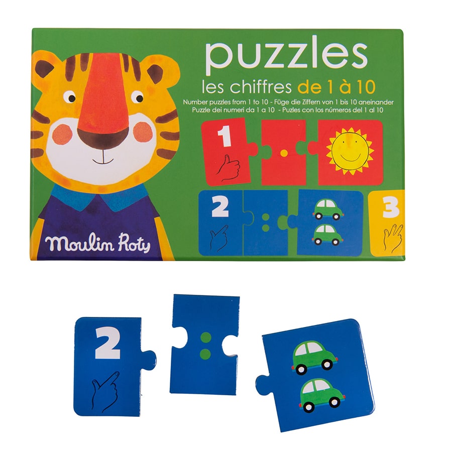 Moulin Roty Puslespil Lær At Tælle