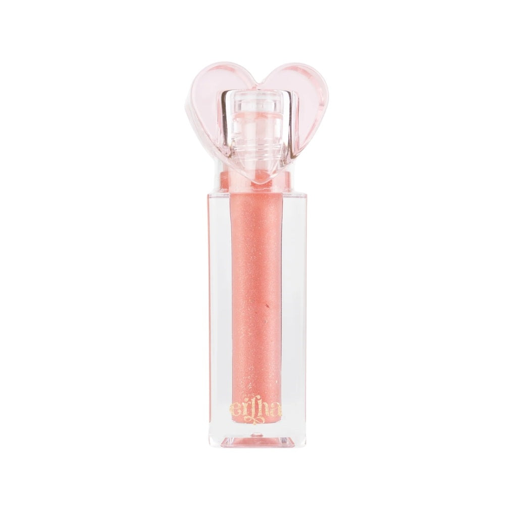 Mrs Ertha Vegansk Lipgloss - Glitter Pink