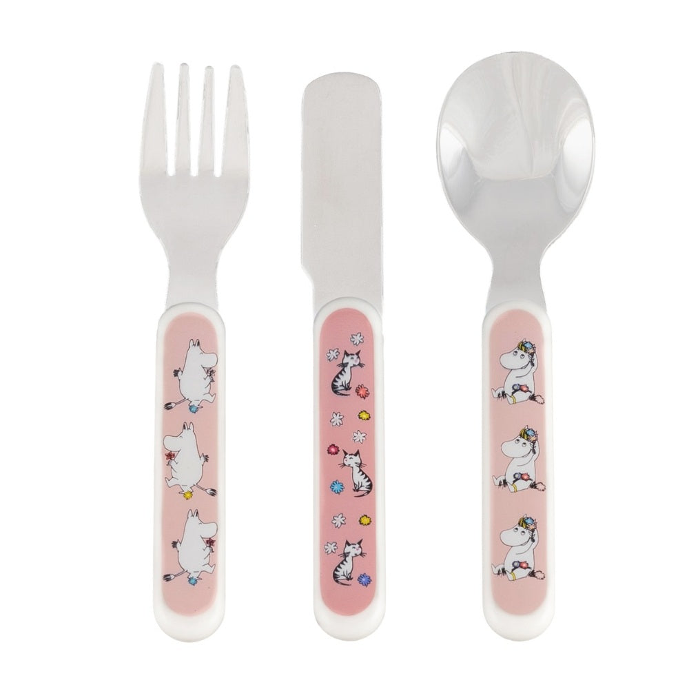 Mumitrolden Børnebestik Pink 3 Pak