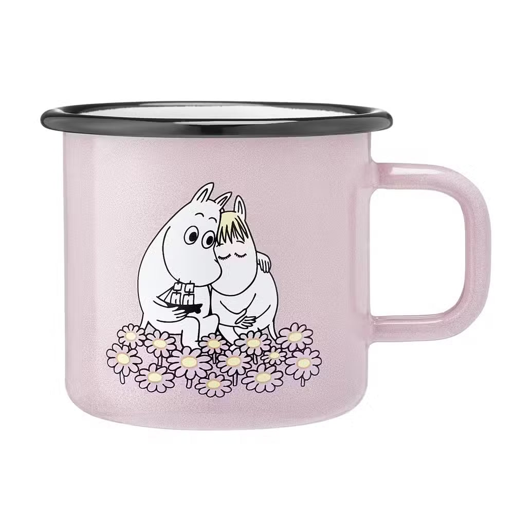 Mumitrolden Emaljekrus Lyserød 3,7 DL