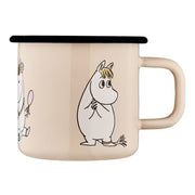 Mumitrolden Emaljekrus Snorkfrøken Beige 3,7 DL