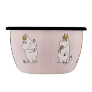 Mumitrolden Emaljeskål Snorkfrøken Lyserød