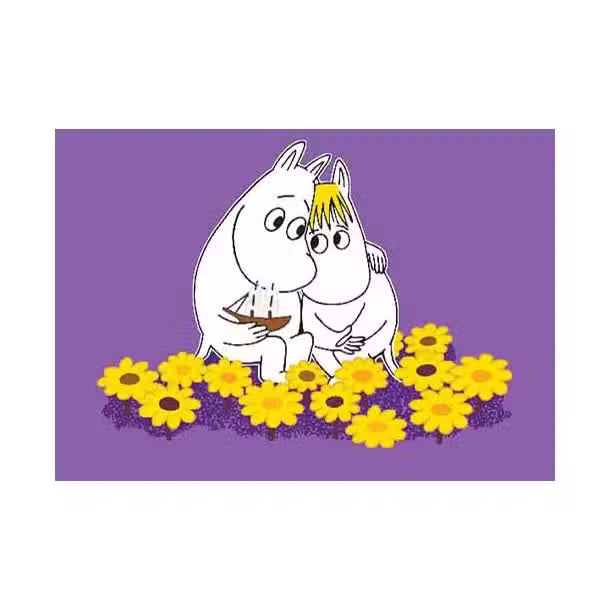 Mumitrolden Postkort Lilla