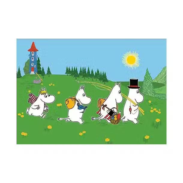 Mumitrolden Postkort Mumifamilien