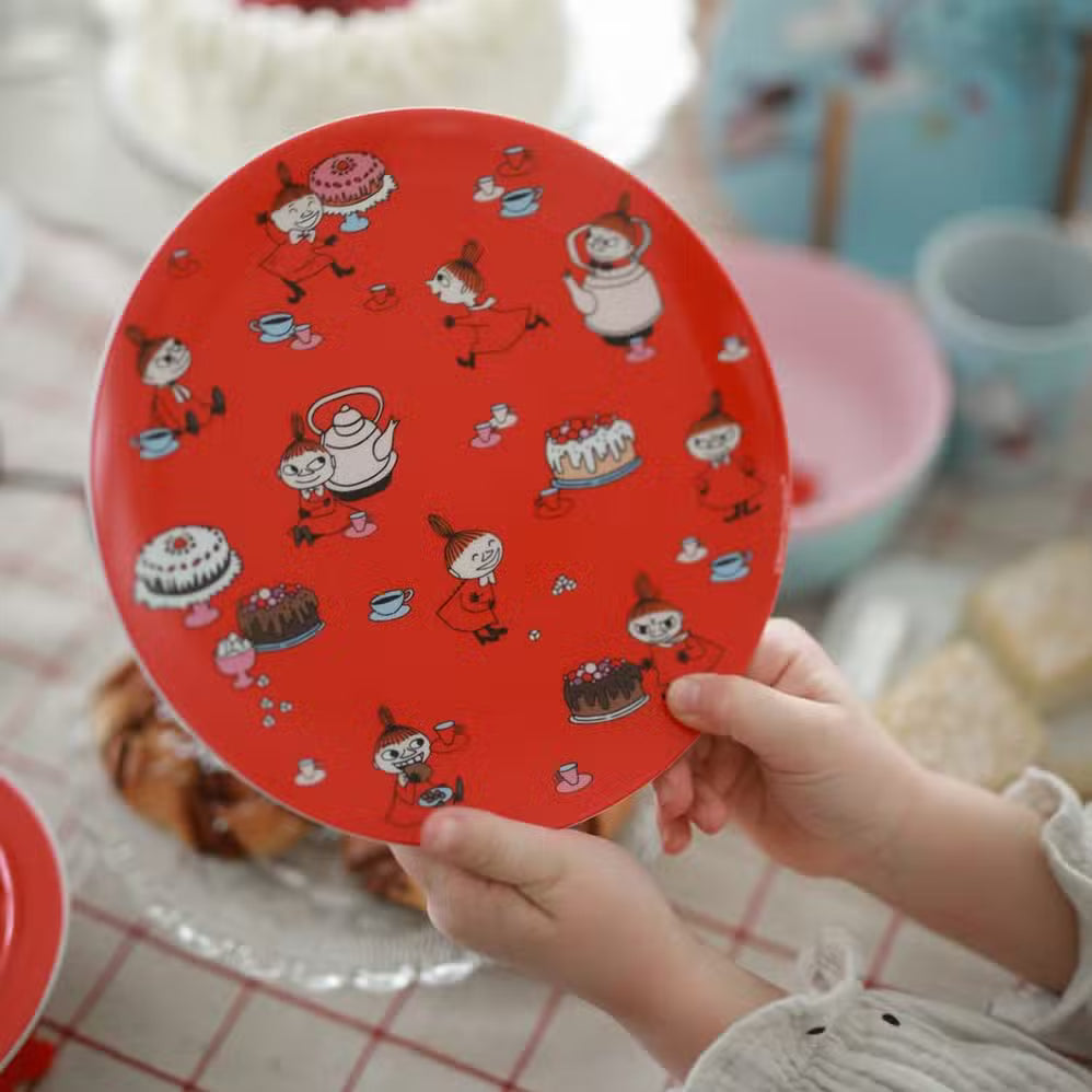 Mumitrolden Tallerken Rød