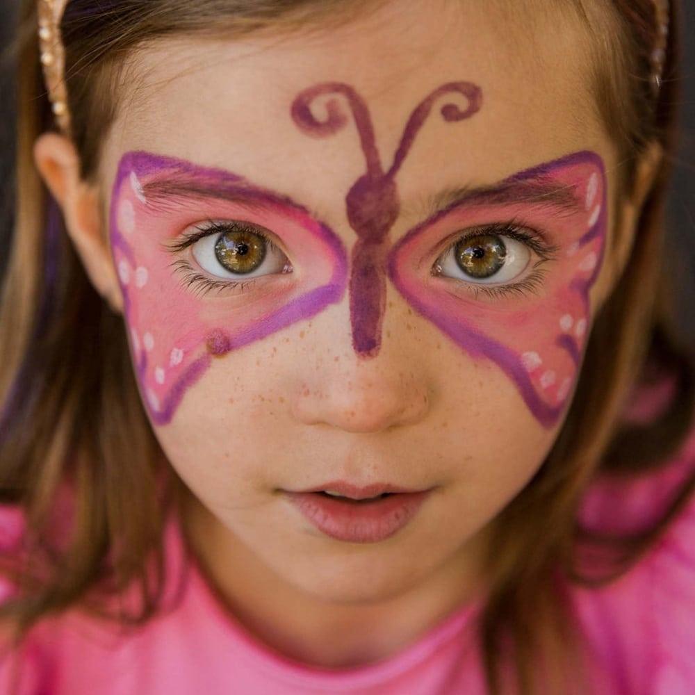 Namaki Ansigtsmaling Sommerfugl