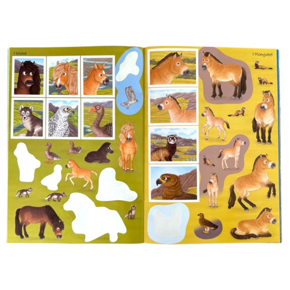 Naturens Verden Opgavebog Heste Og Ponyer