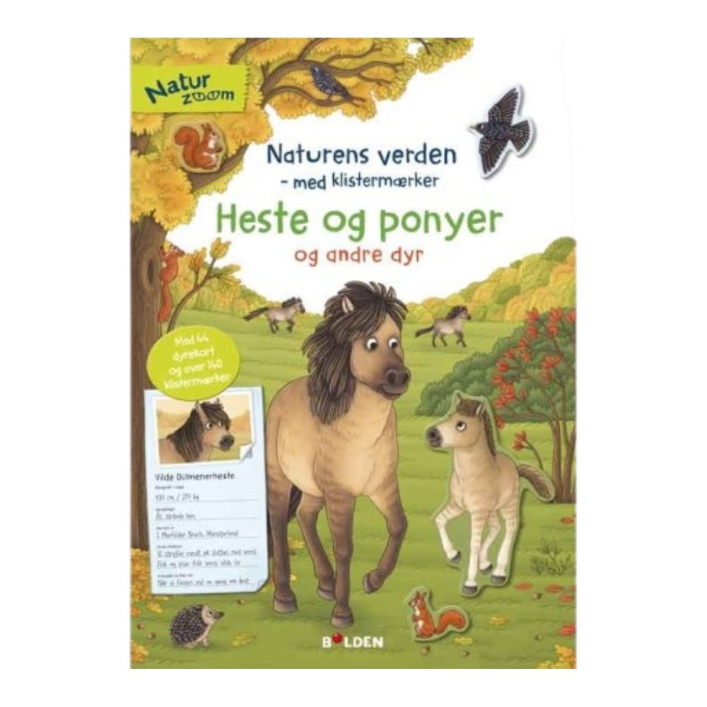 Naturens Verden Opgavebog Heste Og Ponyer