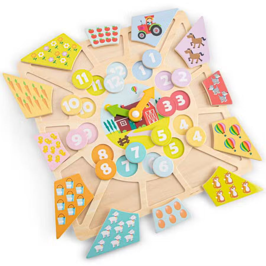 New Classic Toys Lær Klokken