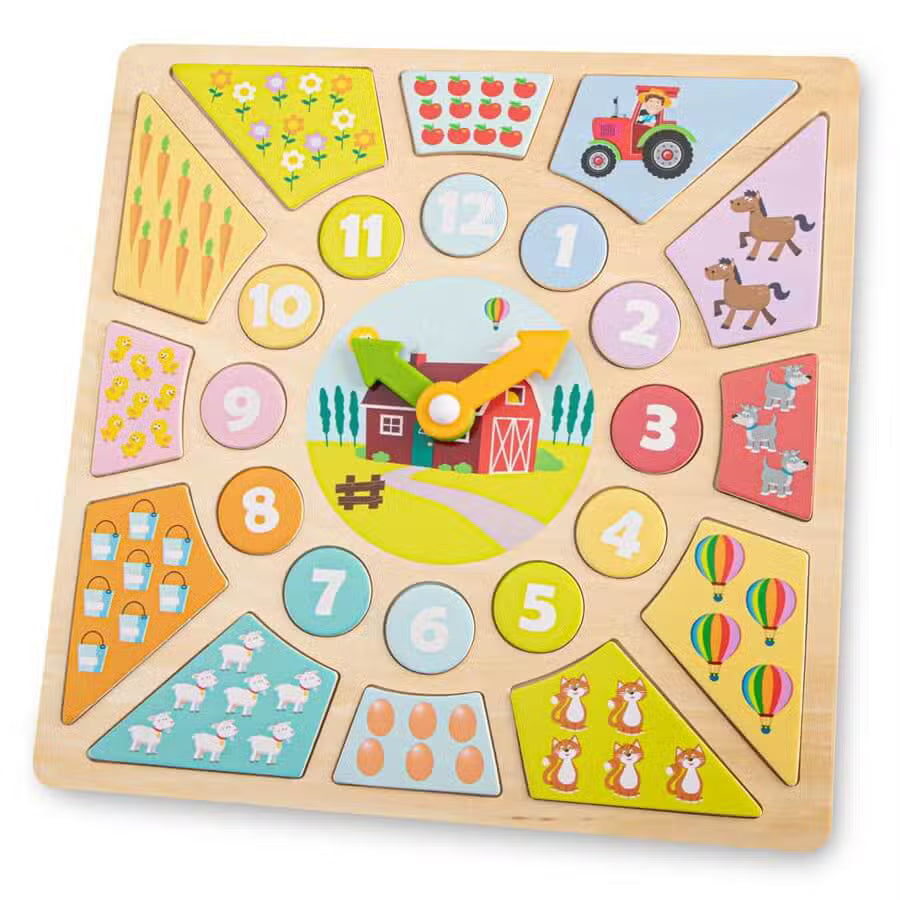 New Classic Toys Lær Klokken