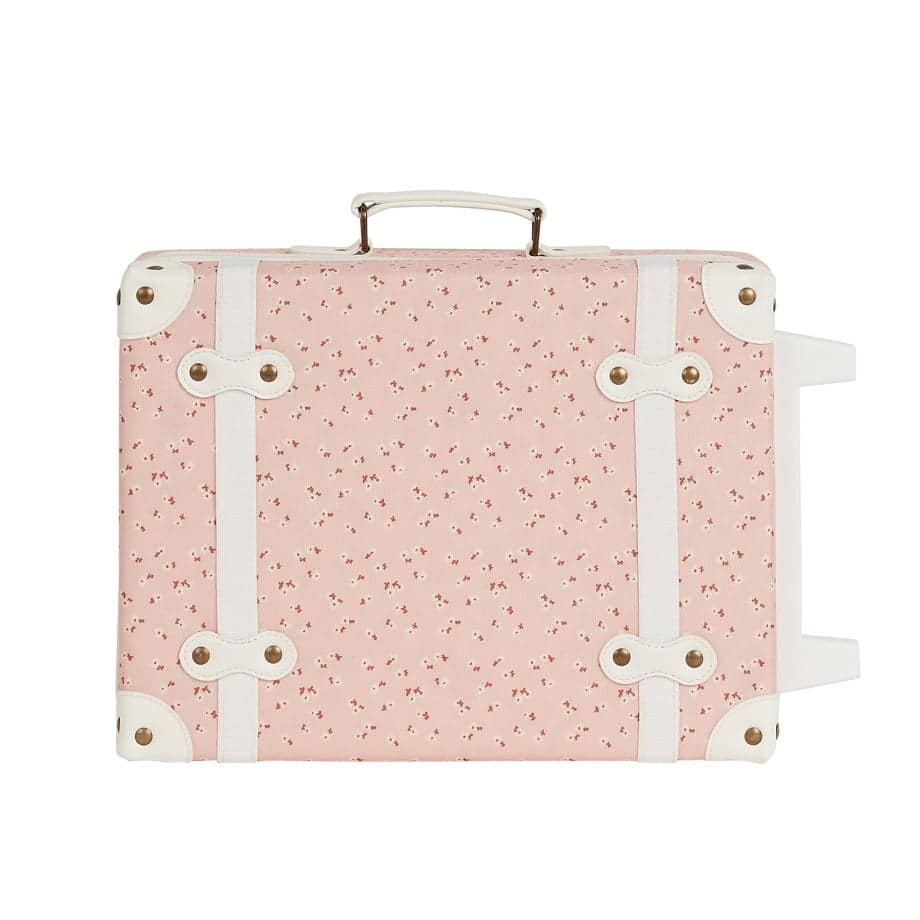 Olli Ella See-Ya Kuffert Pink Daisies