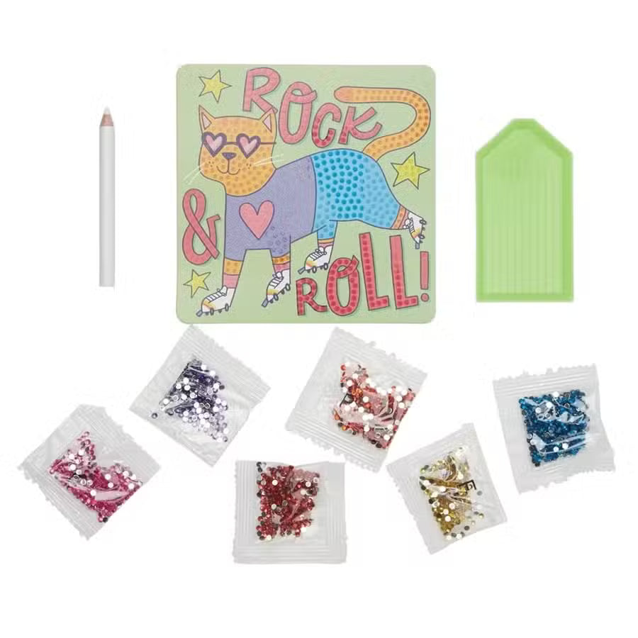 Ooly Diamant Maleri Mini Rolling Rocker