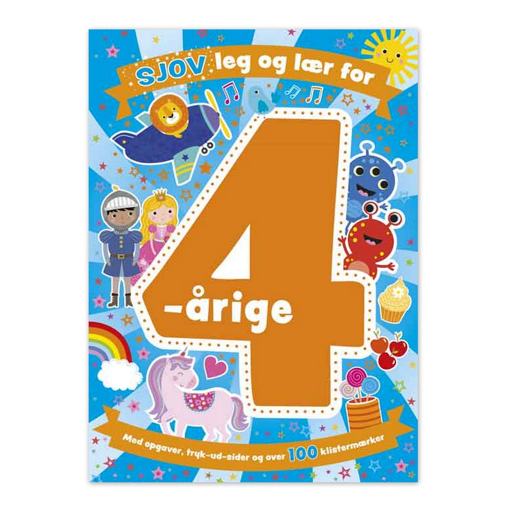 Opgavebog Sjov Leg Og Lær For 4 Årige