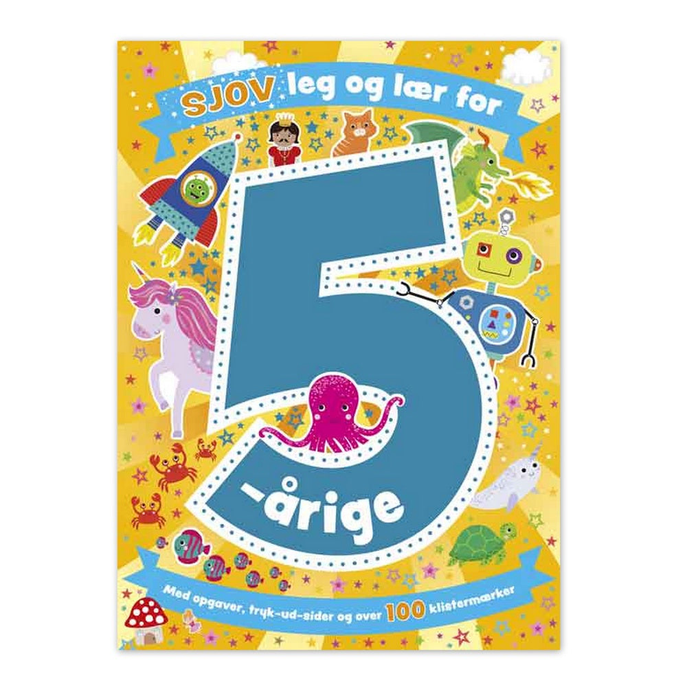Opgavebog Sjov Leg Og Lær For 5 Årige
