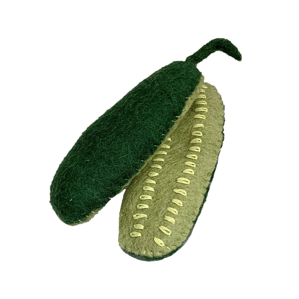 Papoose Toys Legemad Agurk Filt