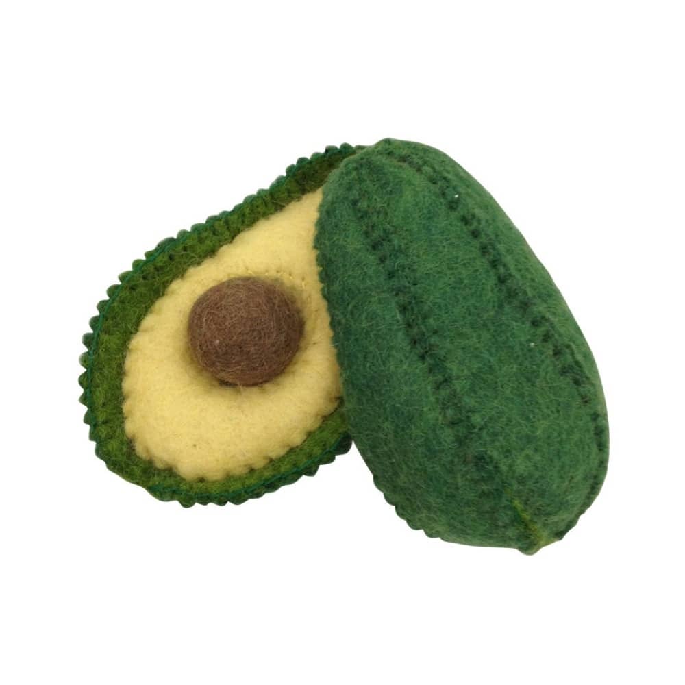 Papoose Toys Legemad Avocado Filt