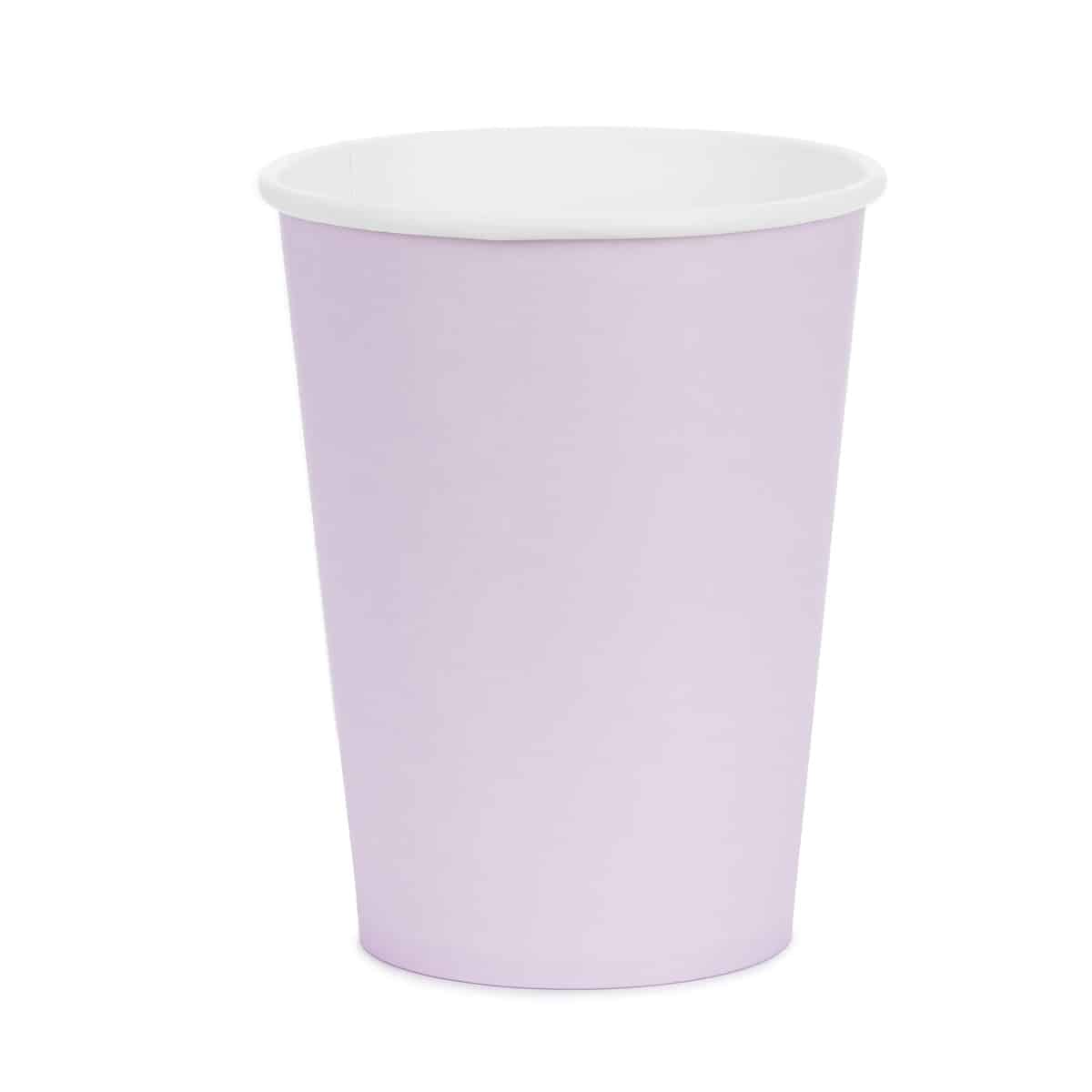 PartyDeco Papkrus Lilla 6 Pak