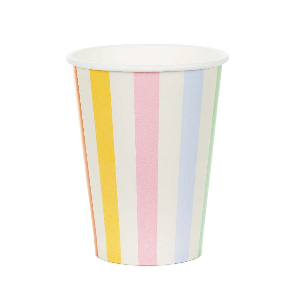 PartyDeco Papkrus Striber 6 Pak