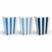 PartyDeco Popcorn Bægre Blå Mix