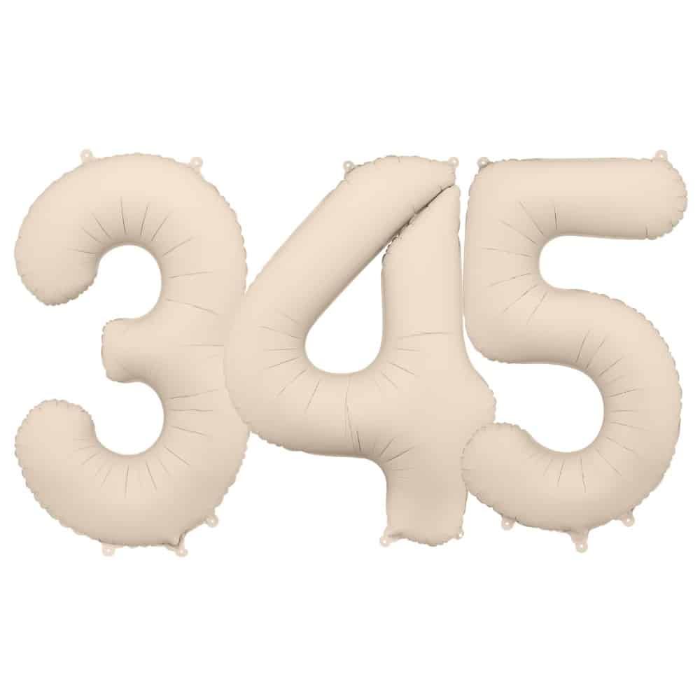 PartyDeco Tal Ballon Beige