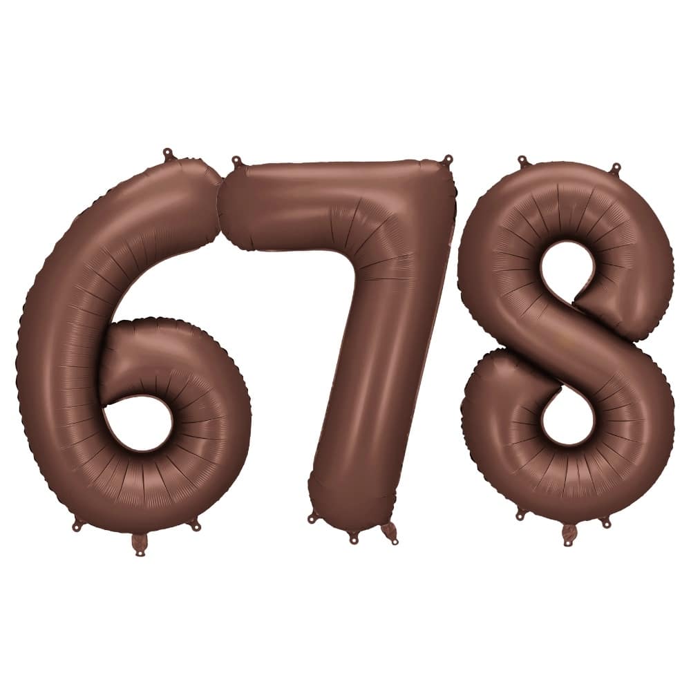 PartyDeco Tal Ballon Brun