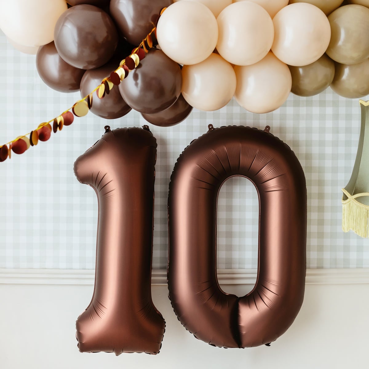 PartyDeco Tal Ballon Brun