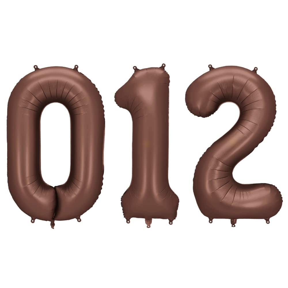 PartyDeco Tal Ballon Brun