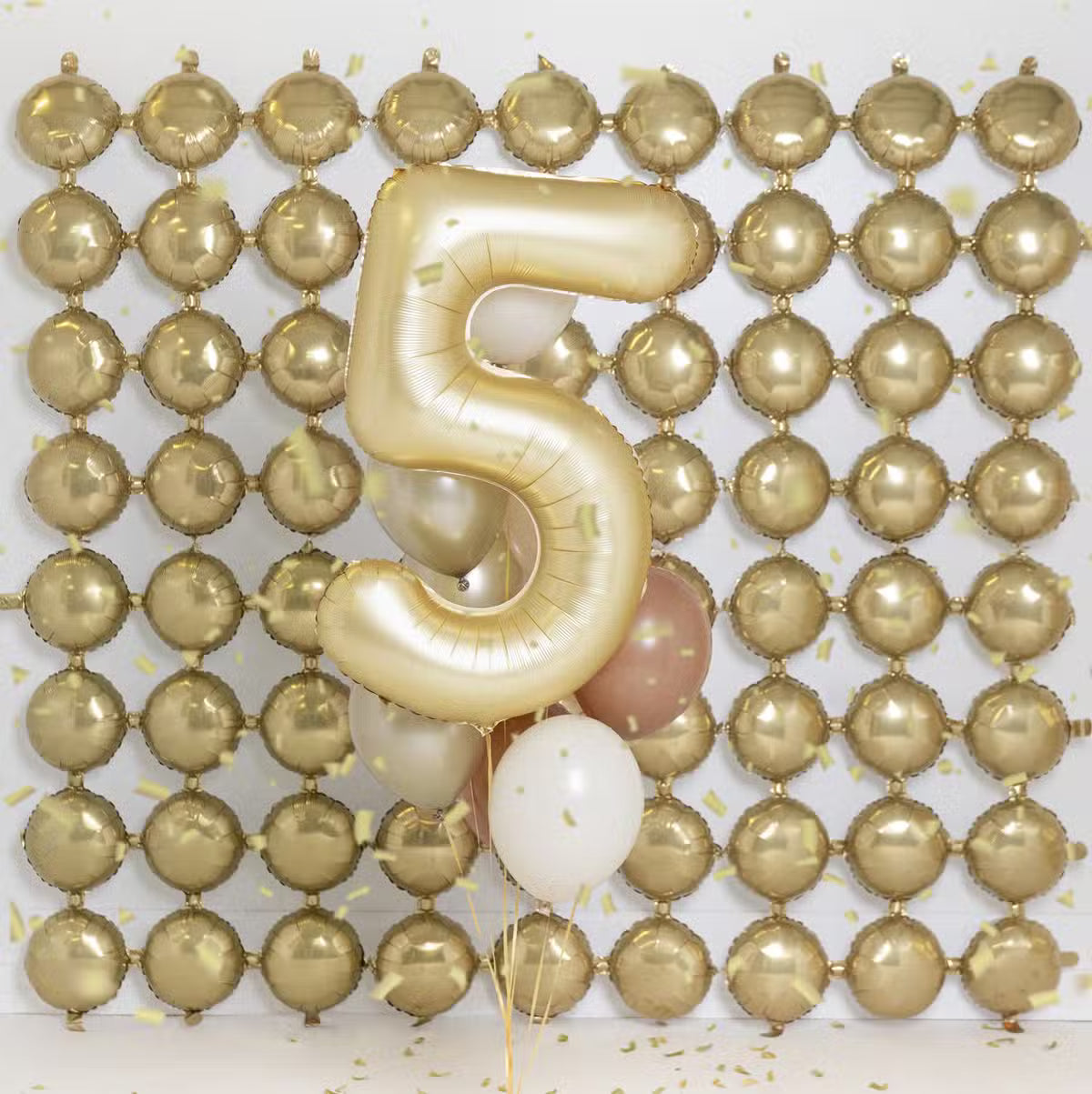 PartyDeco Tal Ballon Guld