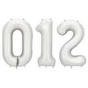 PartyDeco Tal Ballon Sølv