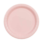 PartyDeco Tallerkener Lyserød 6 Pak