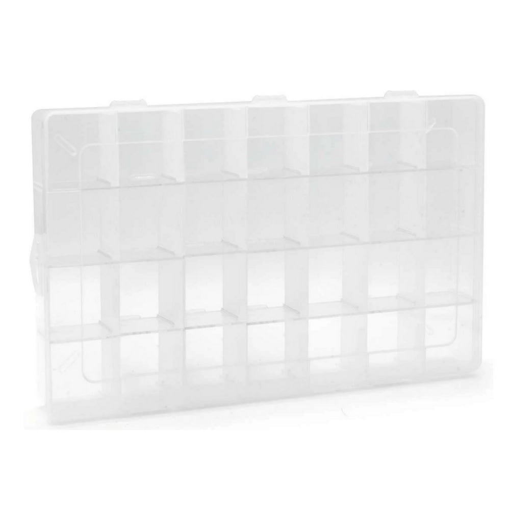 Pearl'n Fun Opbevaringsboks Transparent 28 Rum