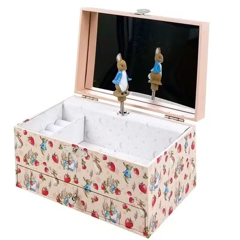 Peter Kanin Smykkeskrin Med Musik Jordbær