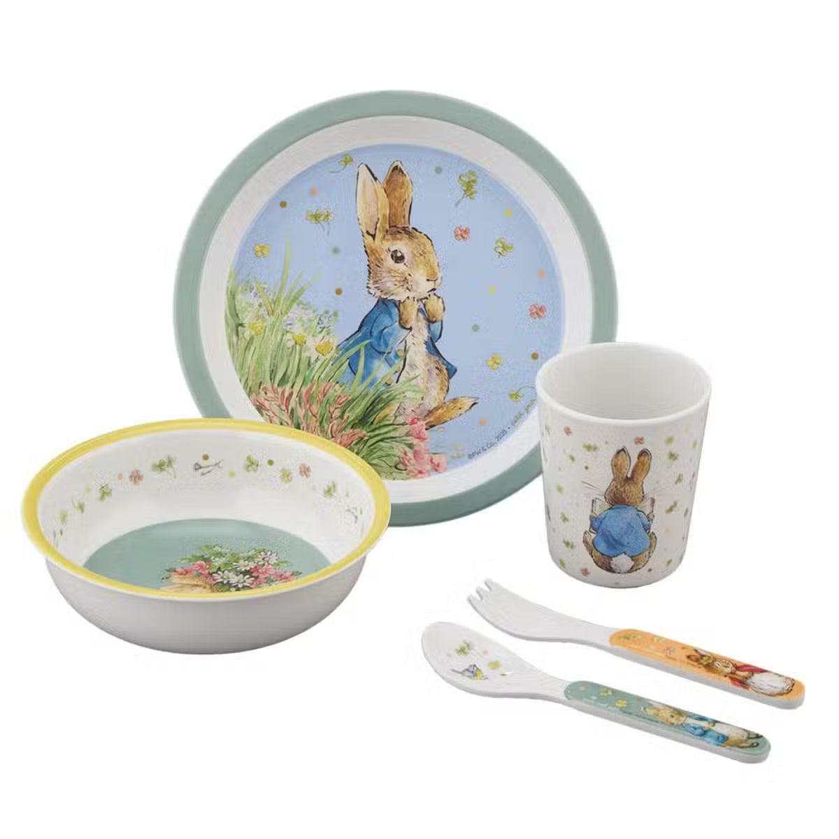 Peter Kanin Spisesæt 5 Dele