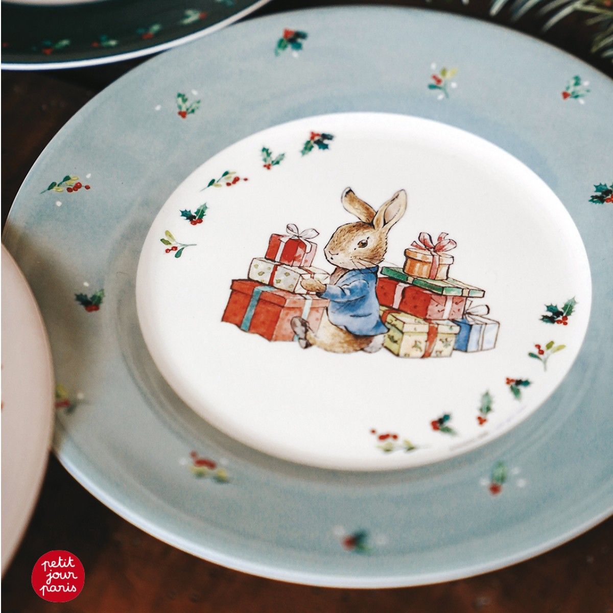 Peter Kanin Tallerken Jul Beige