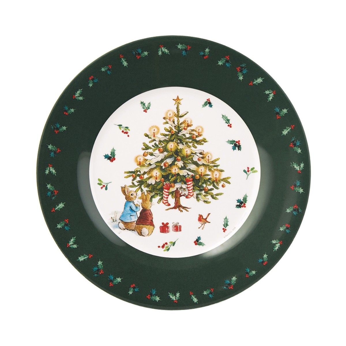 Peter Kanin Tallerken Jul Juletræ