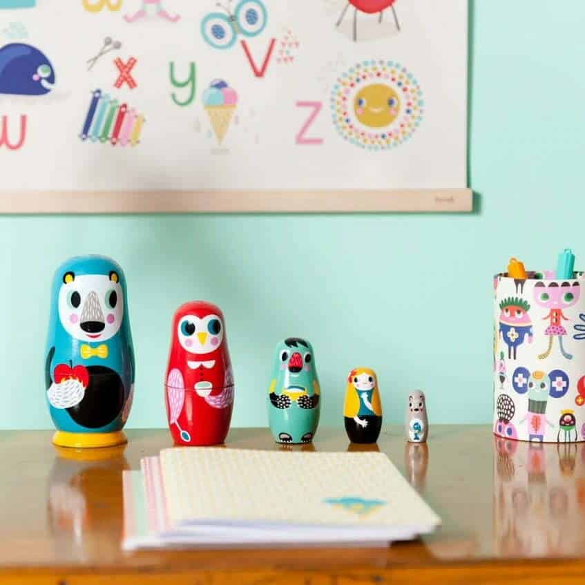 Petit Monkey Babuska Dukker Into The Woods