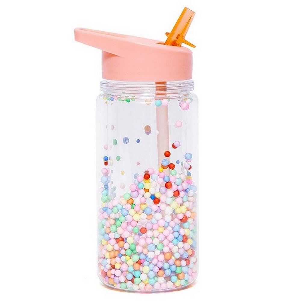 Petit Monkey Drikkedunk Confetti Soft Coral